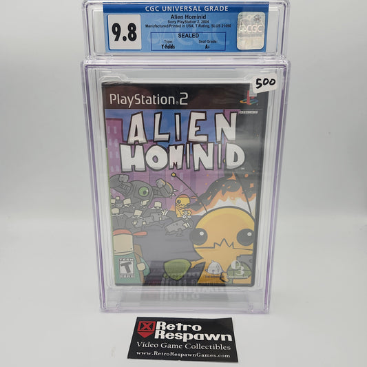 Alien Hominid CGC 9.8 - Playstation 2 (Graded)