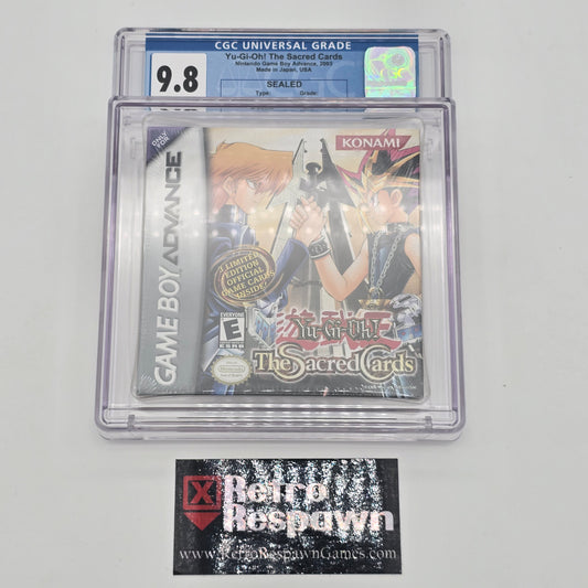 Yu-Gi-Oh Sacred Cards - GameBoy Advance (Sealed) (CGC GRADED) (9.8 A++)