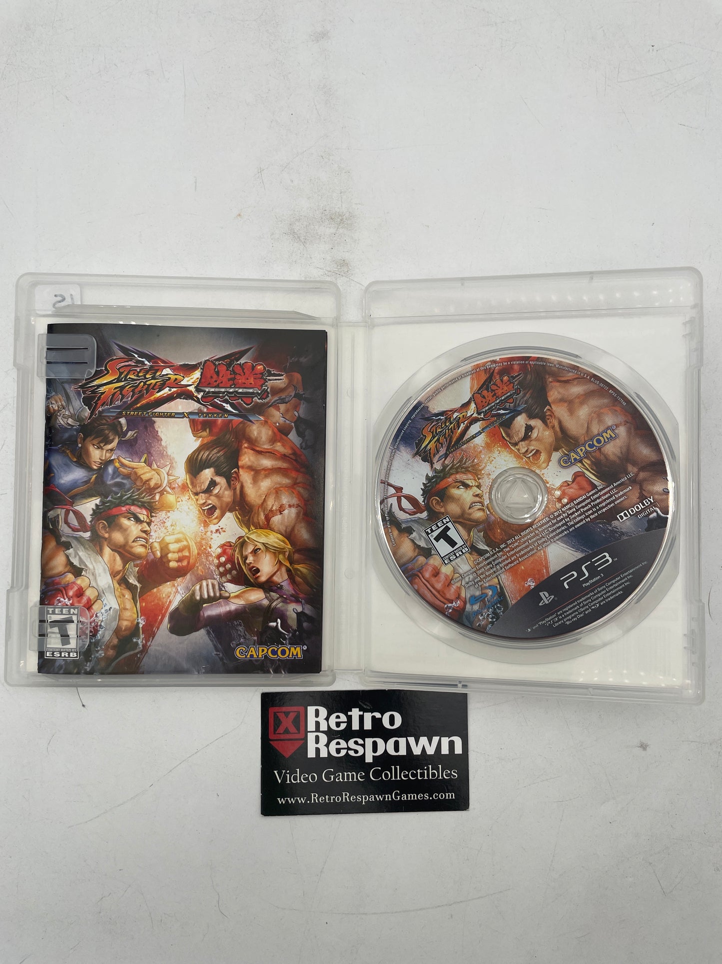 Street Fighter X Tekken - Playstation 3 (Complete)