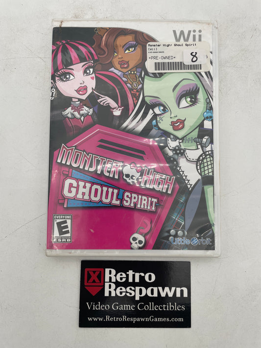 Monster High: Ghoul Spirit - Wii (Complete)