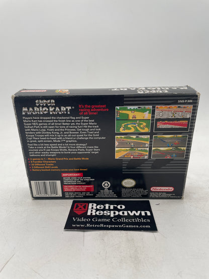 Super Mario Kart - Super Nintendo (Complete)