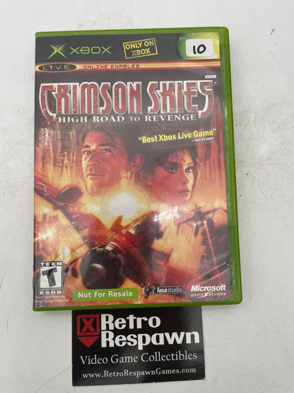 Crimson Skies - Xbox (Complete)