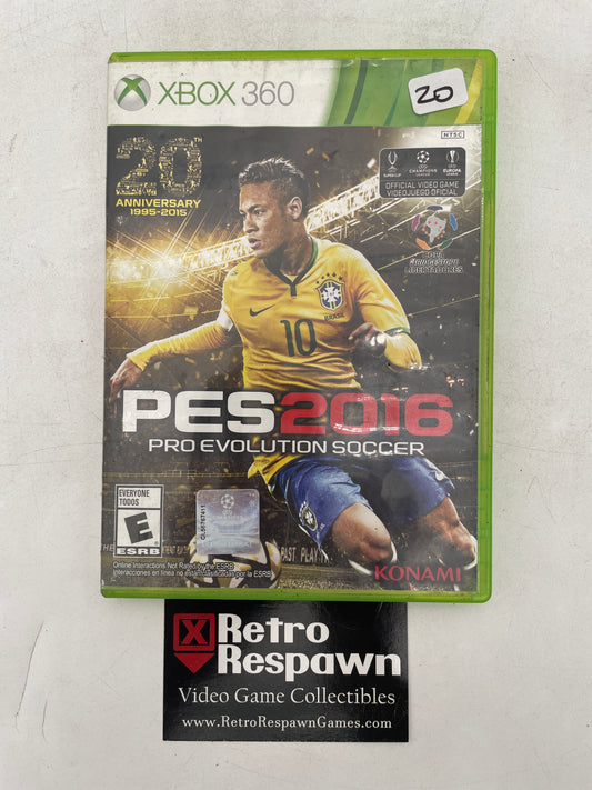 Pro Evolution Soccer 2016 - Xbox 360 (Complete)