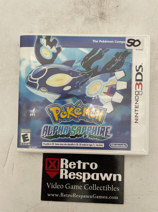 Pokemon Alpha Sapphire - Nintendo 3DS (Complete)