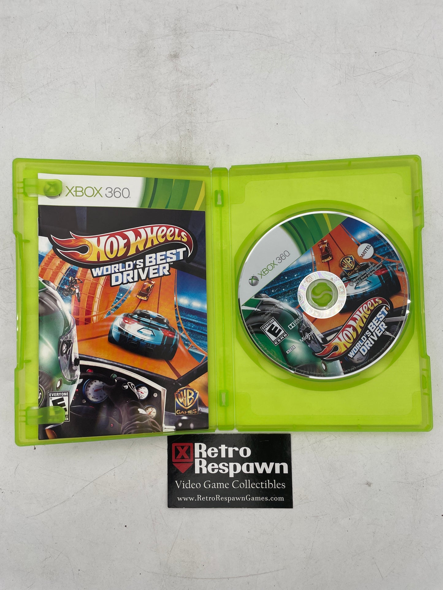 Hot Wheels: World's Best Driver - Xbox 360 (Complete)