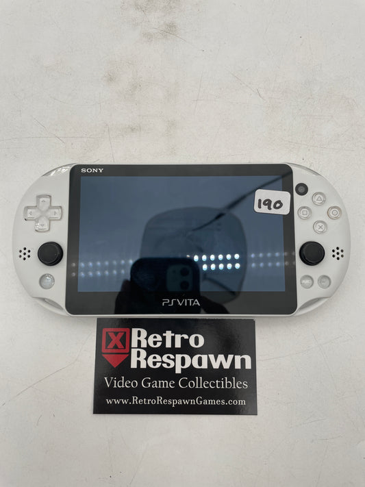 Glacier White PsVita 2000 - JP Playstation Vita (Console+Charger)