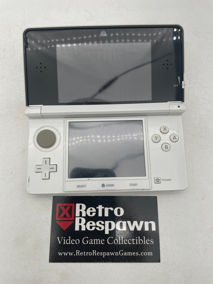 White Nintendo 3DS - JP Nintendo 3DS (Console+Charger)