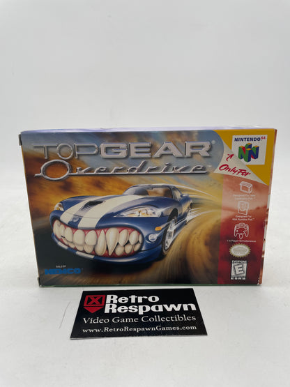 Top Gear Overdrive - Nintendo 64 (Complete)