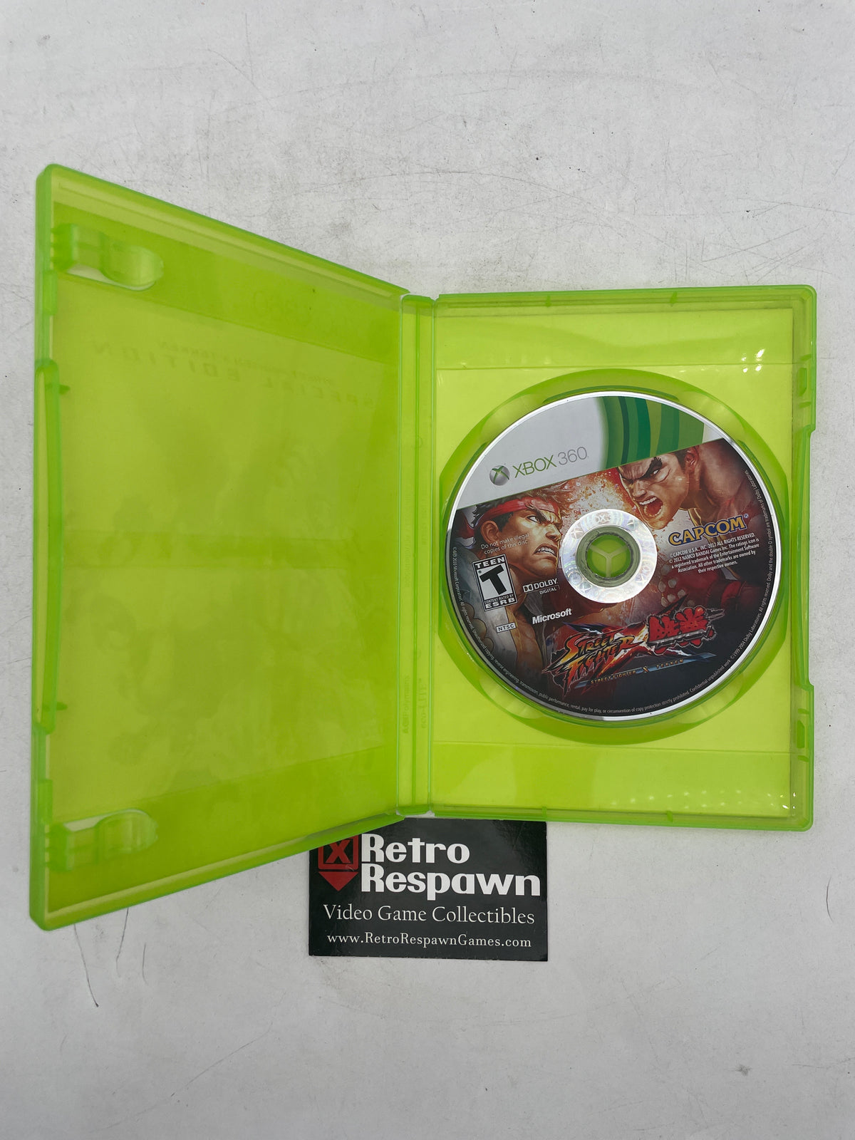 Street Fighter X Tekken Special Edition - Xbox 360 (Missing Manual)