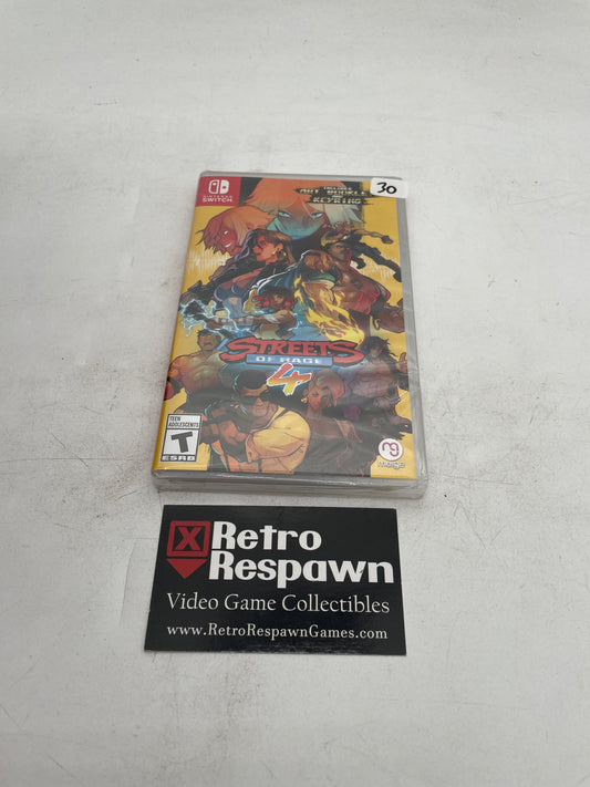 Streets of Rage 4 - Nintendo Switch (Sealed)