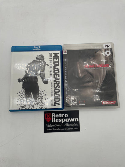Metal Gear Solid 4 Guns of the Patriots [Limited Edition] - Playstation 3 (Complete)