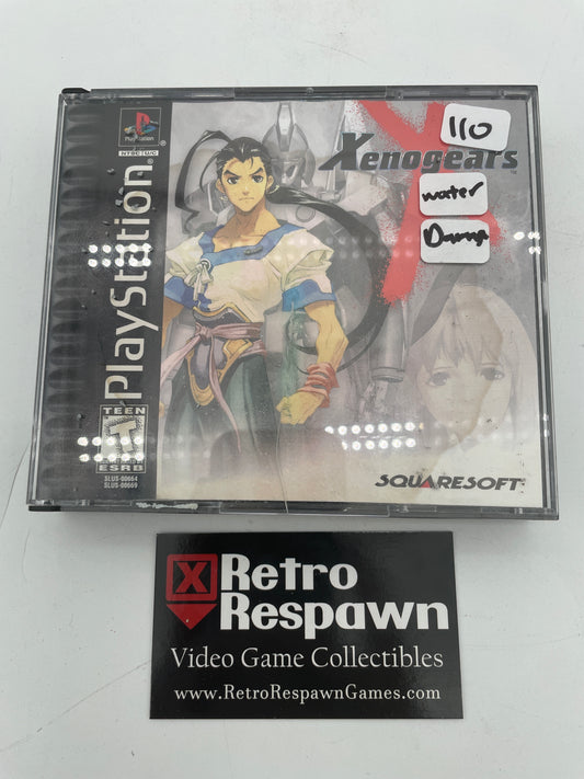 Xenogear - Playstation (Complete, Water Damage)