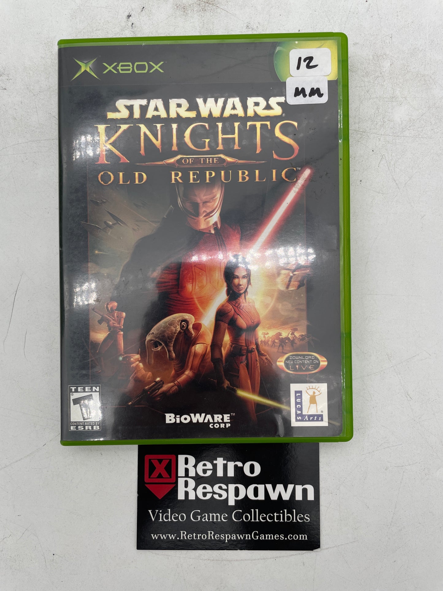 Star Wars Knights of the Old Republic - Xbox (Missing Manual)