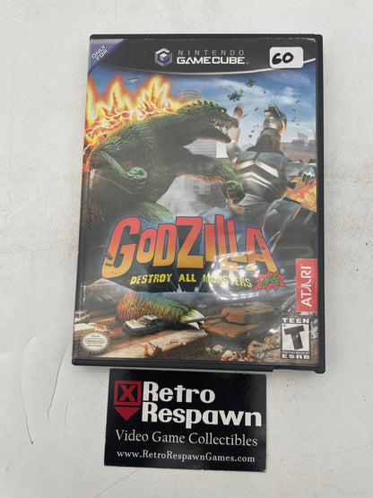 Godzilla Destroy All Monsters Melee - Gamecube (Complete)
