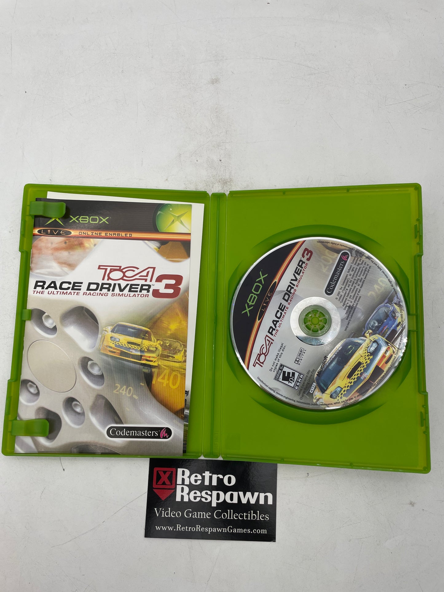 Toca Race Driver 3 - Xbox (Complete)