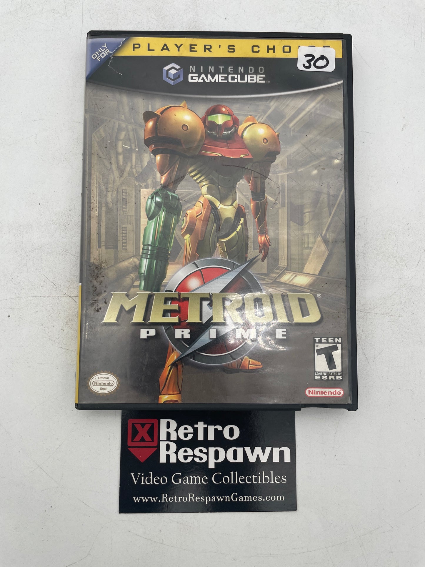 Metroid Prime [Player's Choice] - Gamecube (Complete)