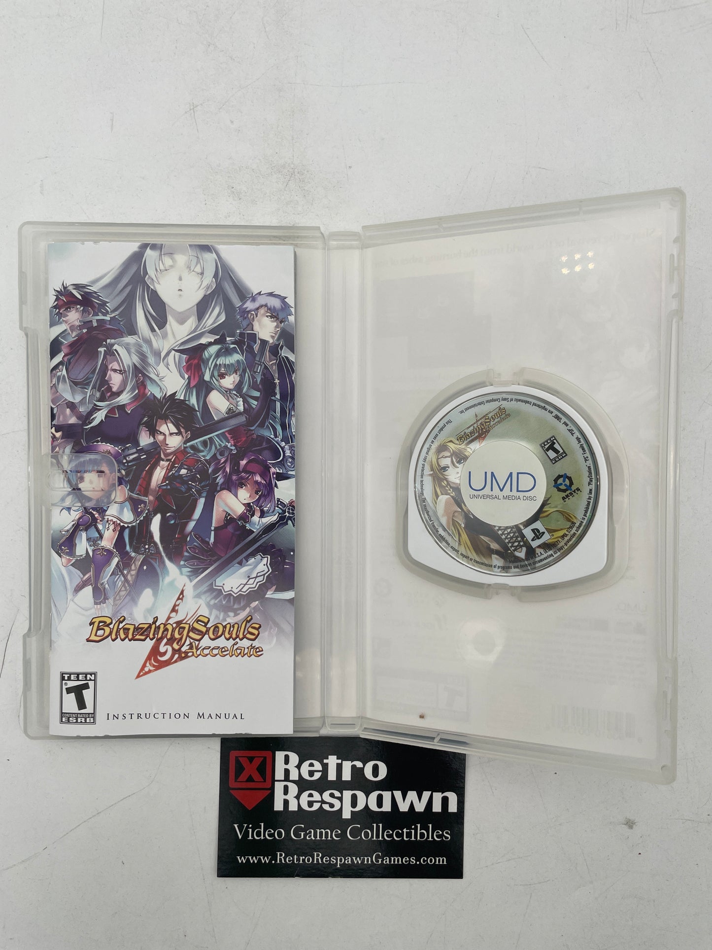 Blazing Souls Accelate - PSP (Complete)