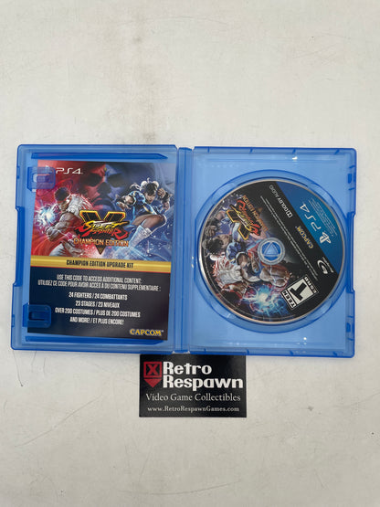 Street Fighter V [Champion Edition] - Playstation 4 (Complete)