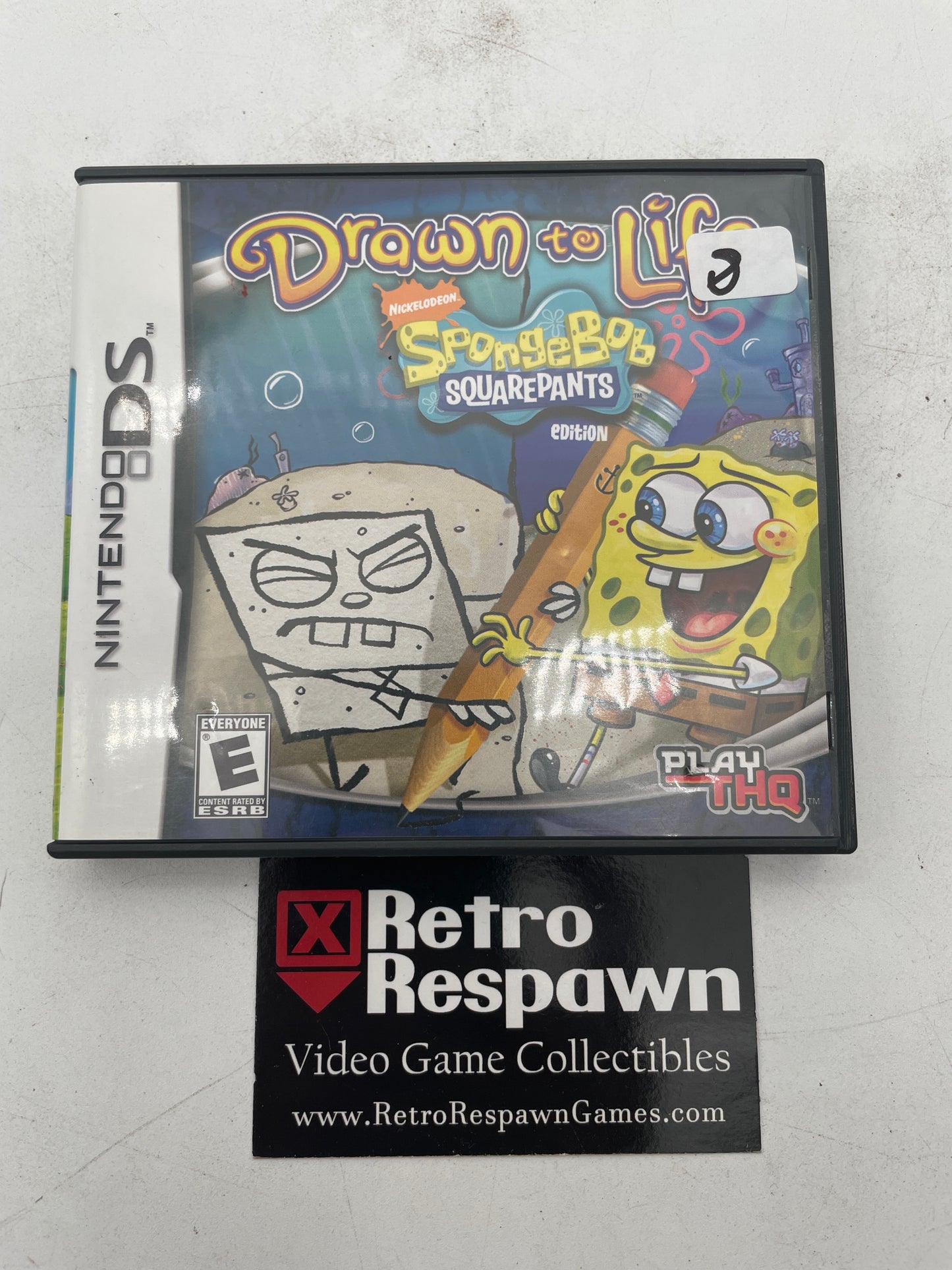 Drawn to Life SpongeBob SquarePants Edition - Nintendo DS (Complete)