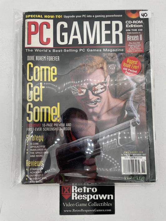 PC Gamer November 1997 Vol 4 No 11 (Used)