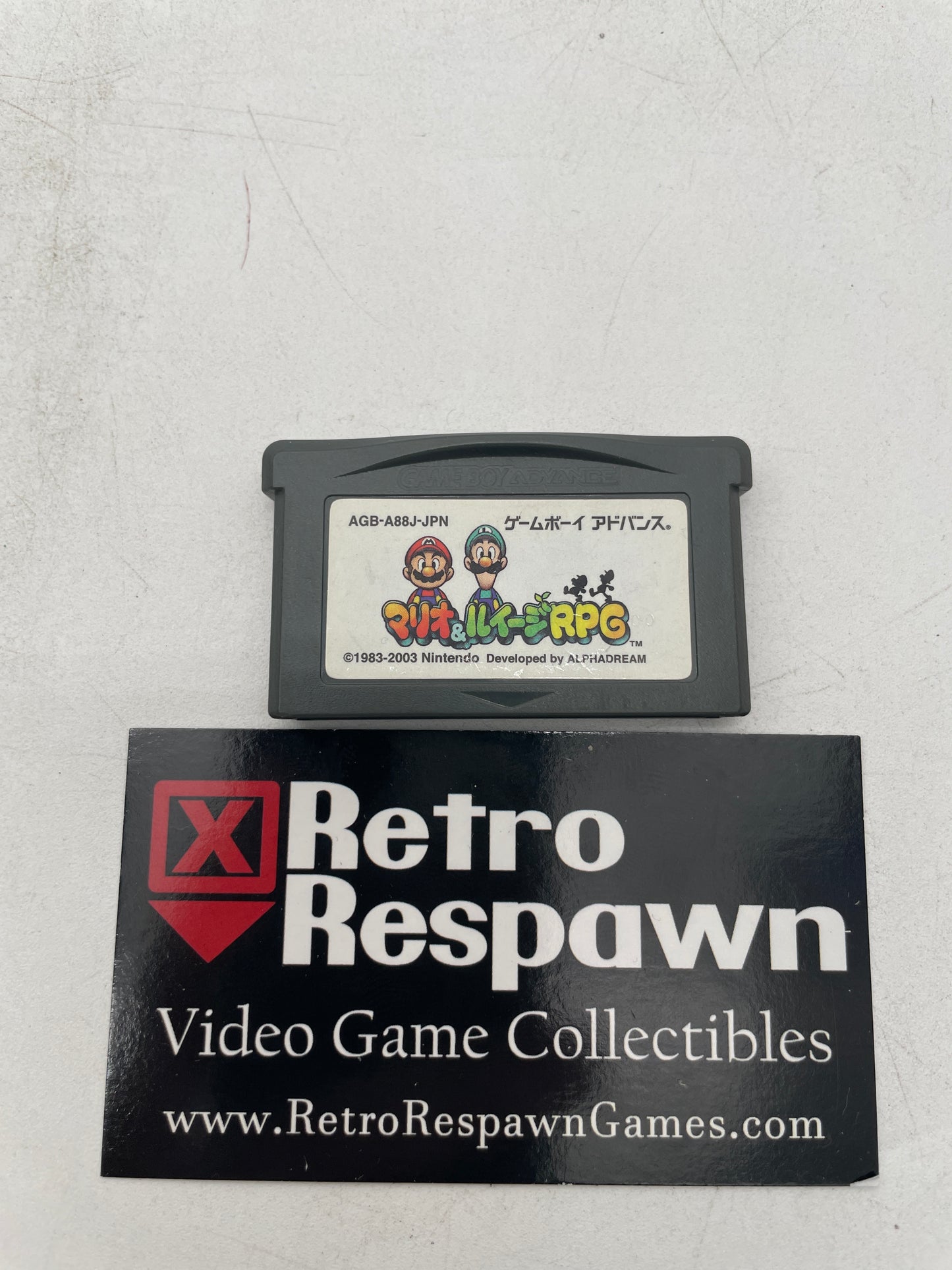 Mario and Luigi RPG - Nintendo Gameboy Advance (Game Only)