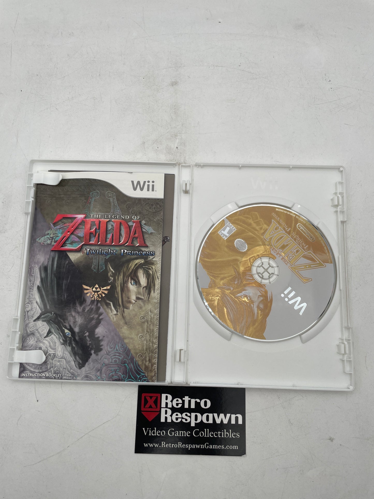 Zelda Twilight Princess - Wii (Complete)