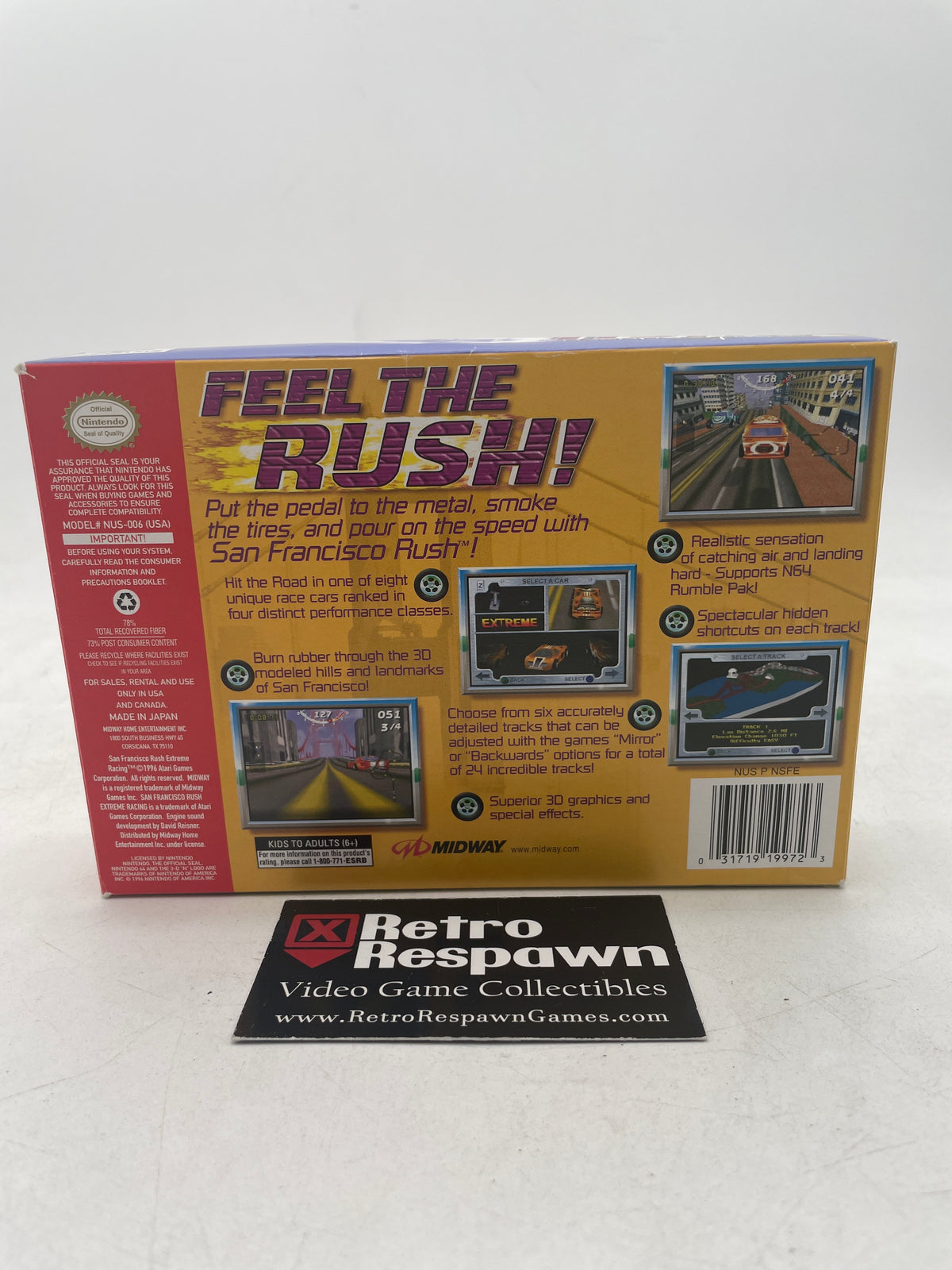 San Francisco Rush - Nintendo 64 (Complete)