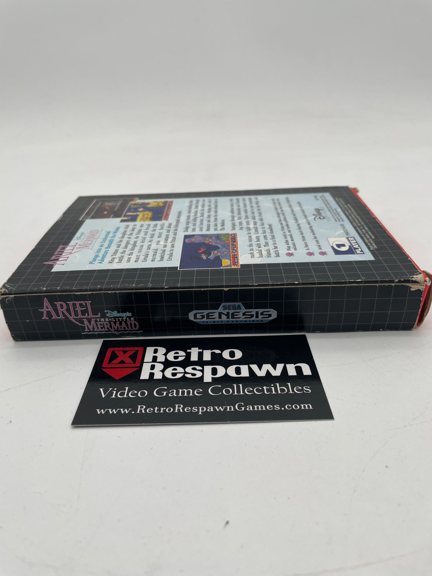 Ariel the Little Mermaid [Cardboard Box] - Sega Genesis