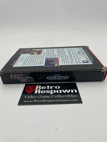 Ariel the Little Mermaid [Cardboard Box] - Sega Genesis