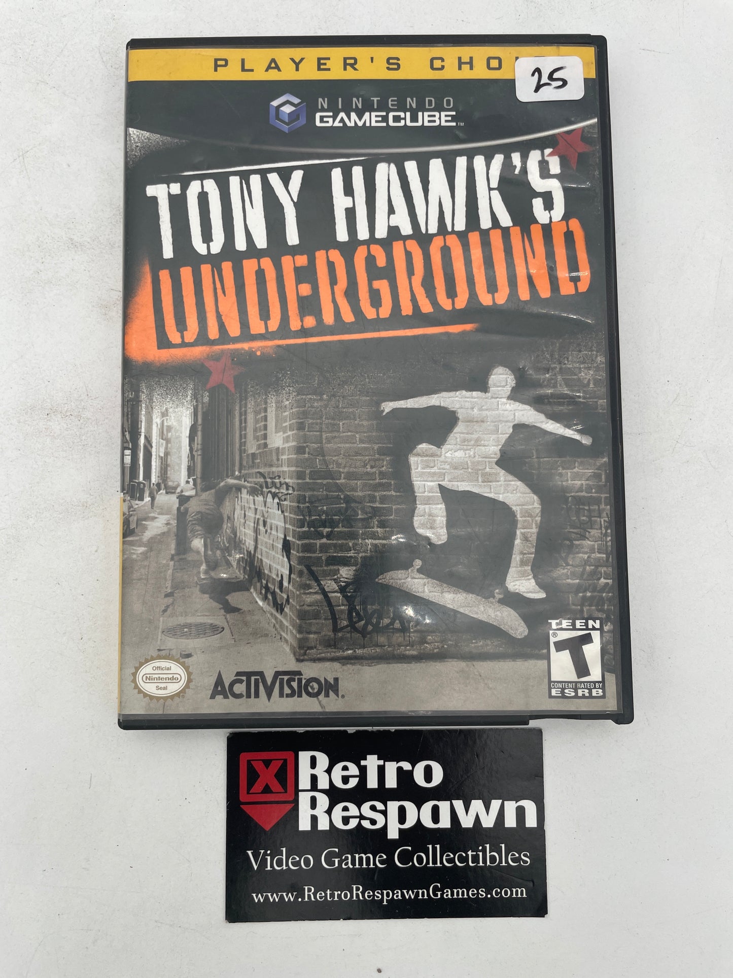 Tony Hawk Underground [Player's Choice] - Gamecube (Complete)