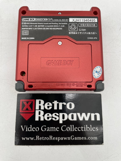 Reshell Red Gameboy Advance SP 001 - GameBoy Advance (Console + Charger)