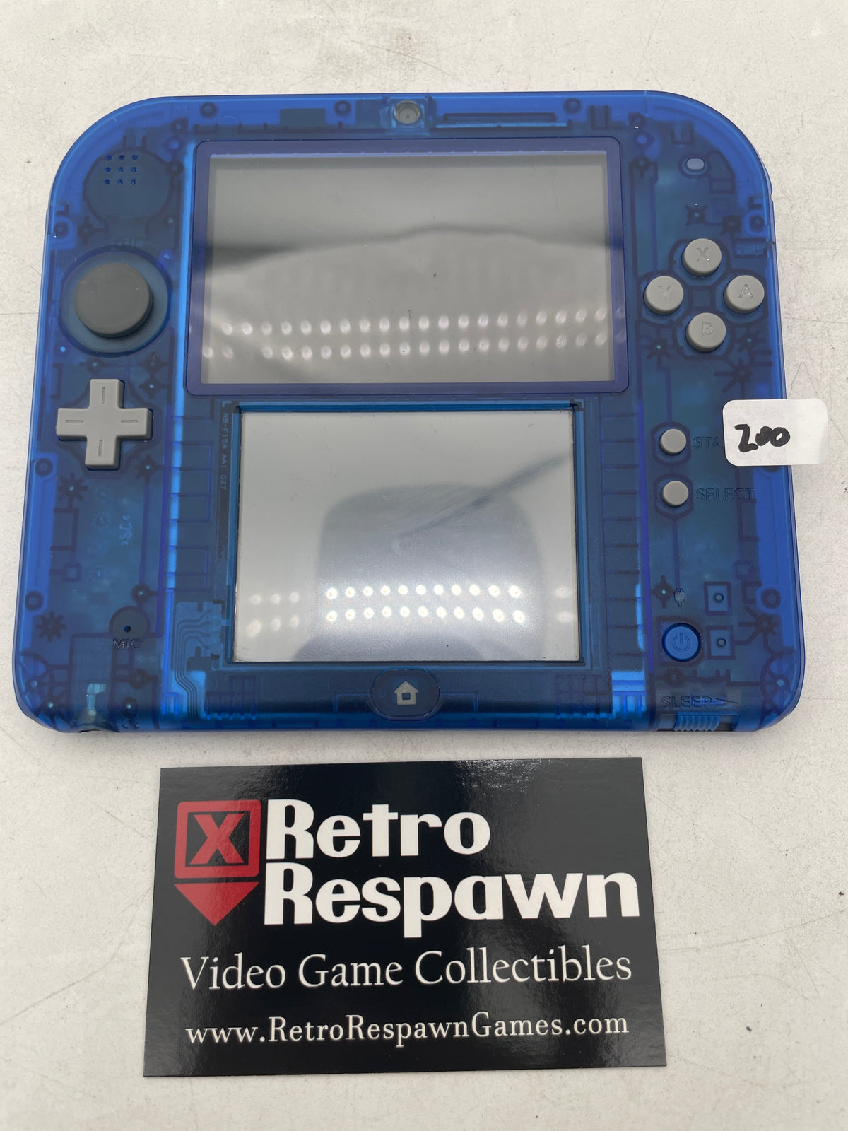 Nintendo 2DS Crystal Blue - Nintendo 3DS (Console+Charger)