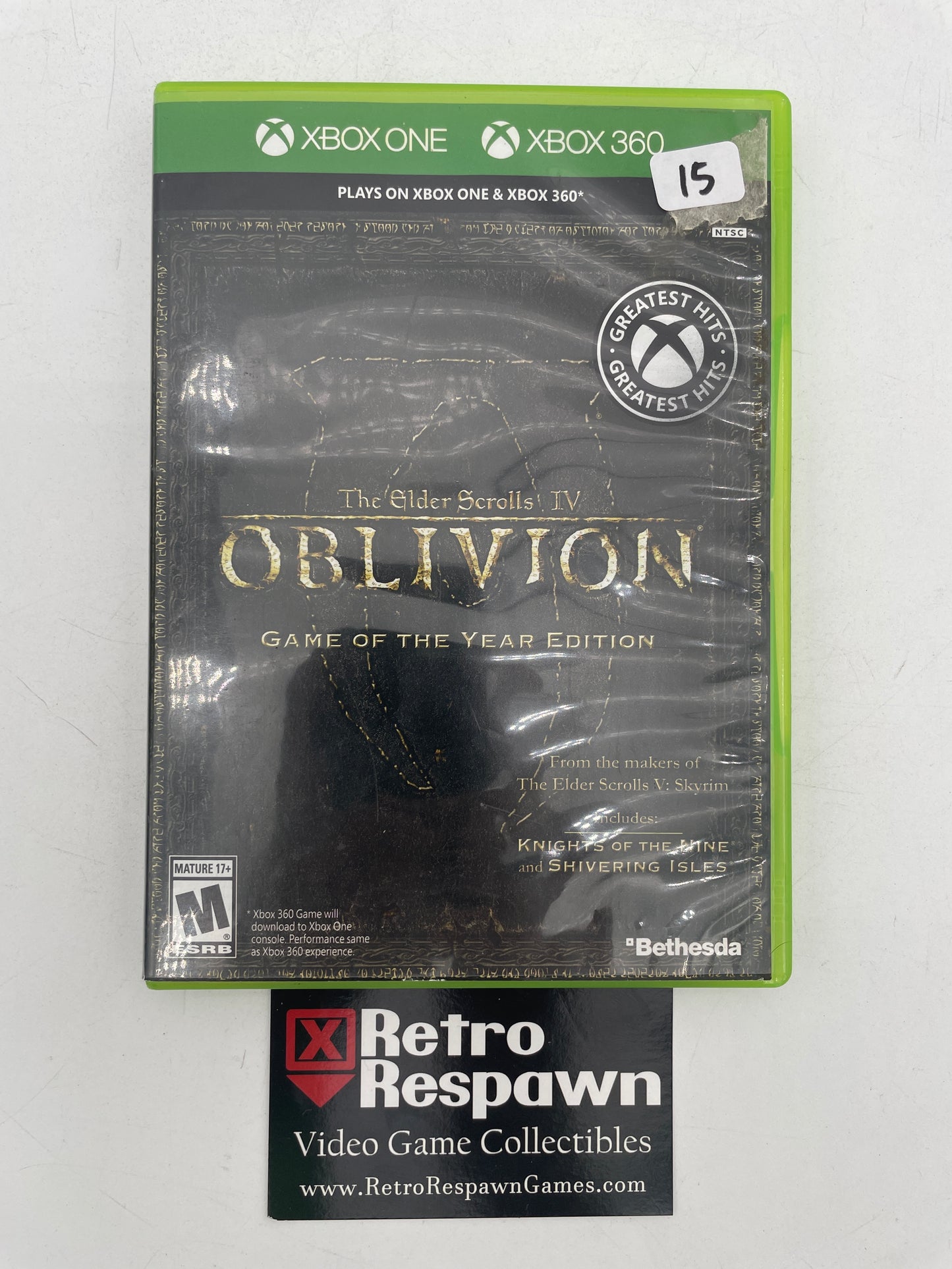 Elder Scrolls IV: Oblivion [Game of the Year Edition] - Xbox One (Complete)