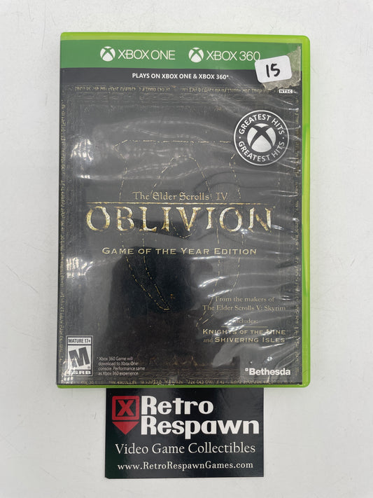 Elder Scrolls IV: Oblivion [Game of the Year Edition] - Xbox One (Complete)