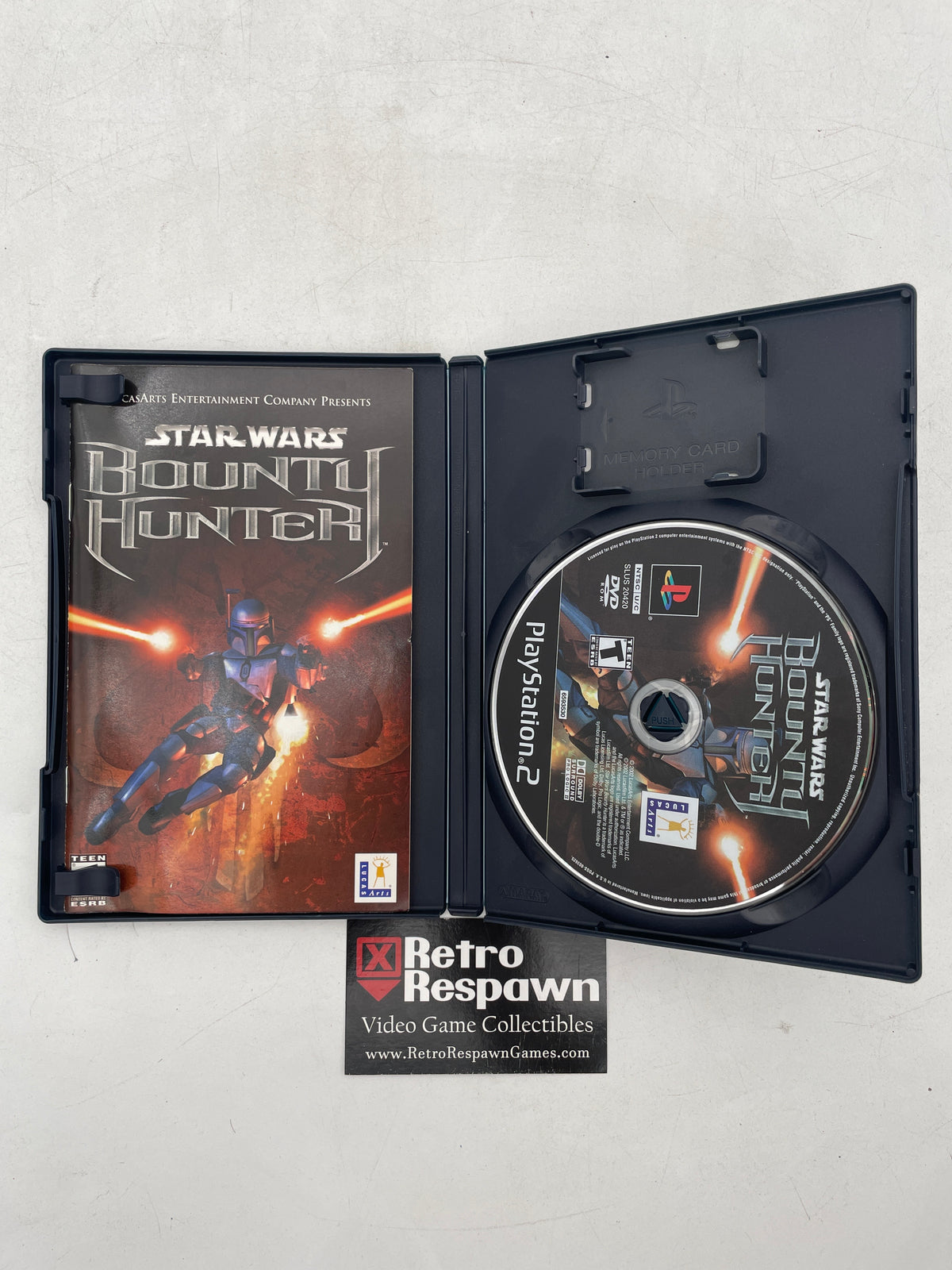Star Wars Bounty Hunter - Playstation 2 (Complete)
