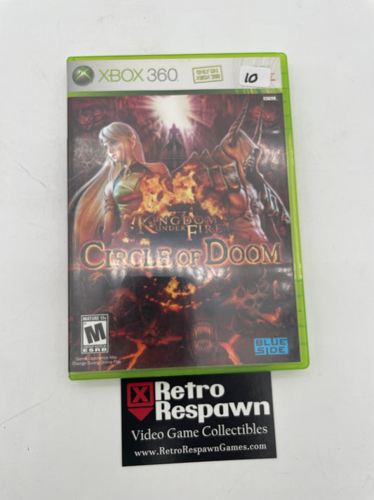 Kingdom Under Fire Circle of Doom - Xbox 360 (Complete)