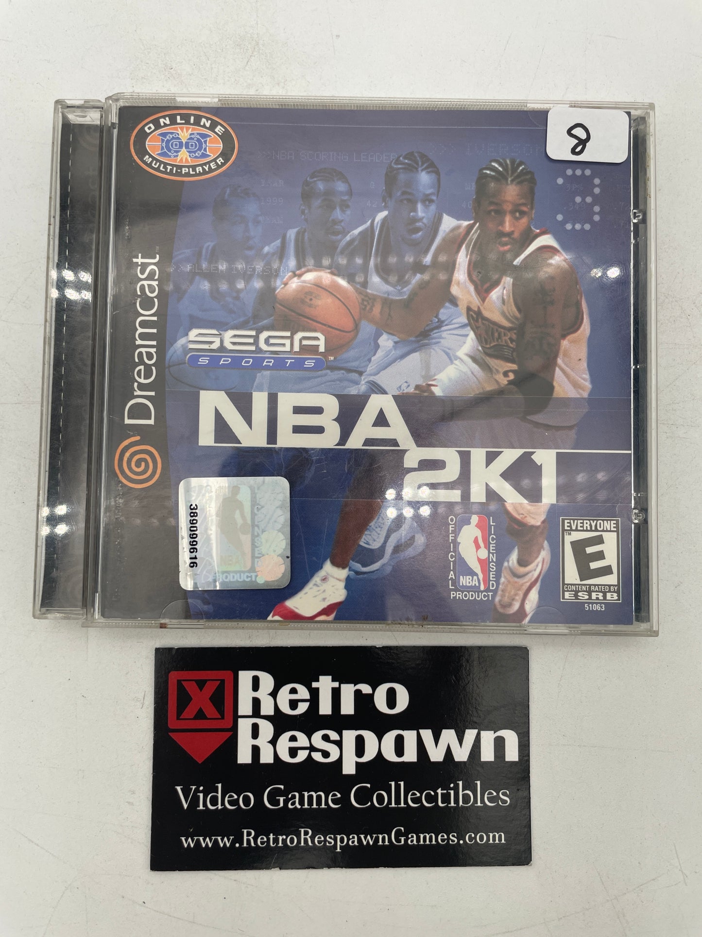 NBA 2K1 - Sega Dreamcast (Complete)