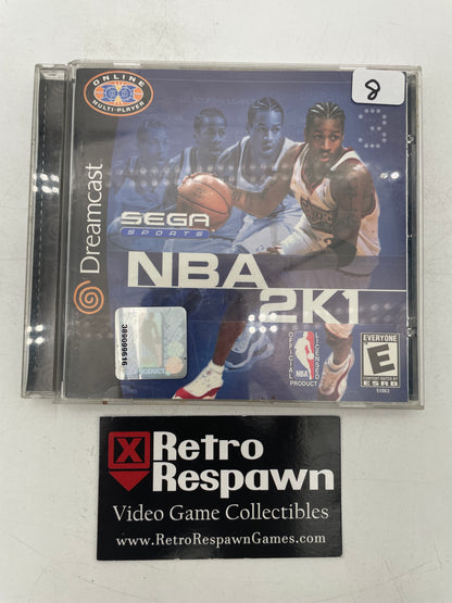 NBA 2K1 - Sega Dreamcast (Complete)