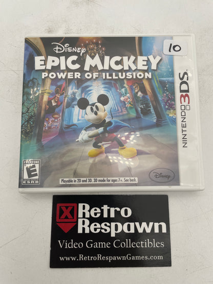 Epic Mickey: Power of Illusion - Nintendo 3DS (Complete)