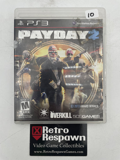 Payday 2 - Playstation 3 (Complete)