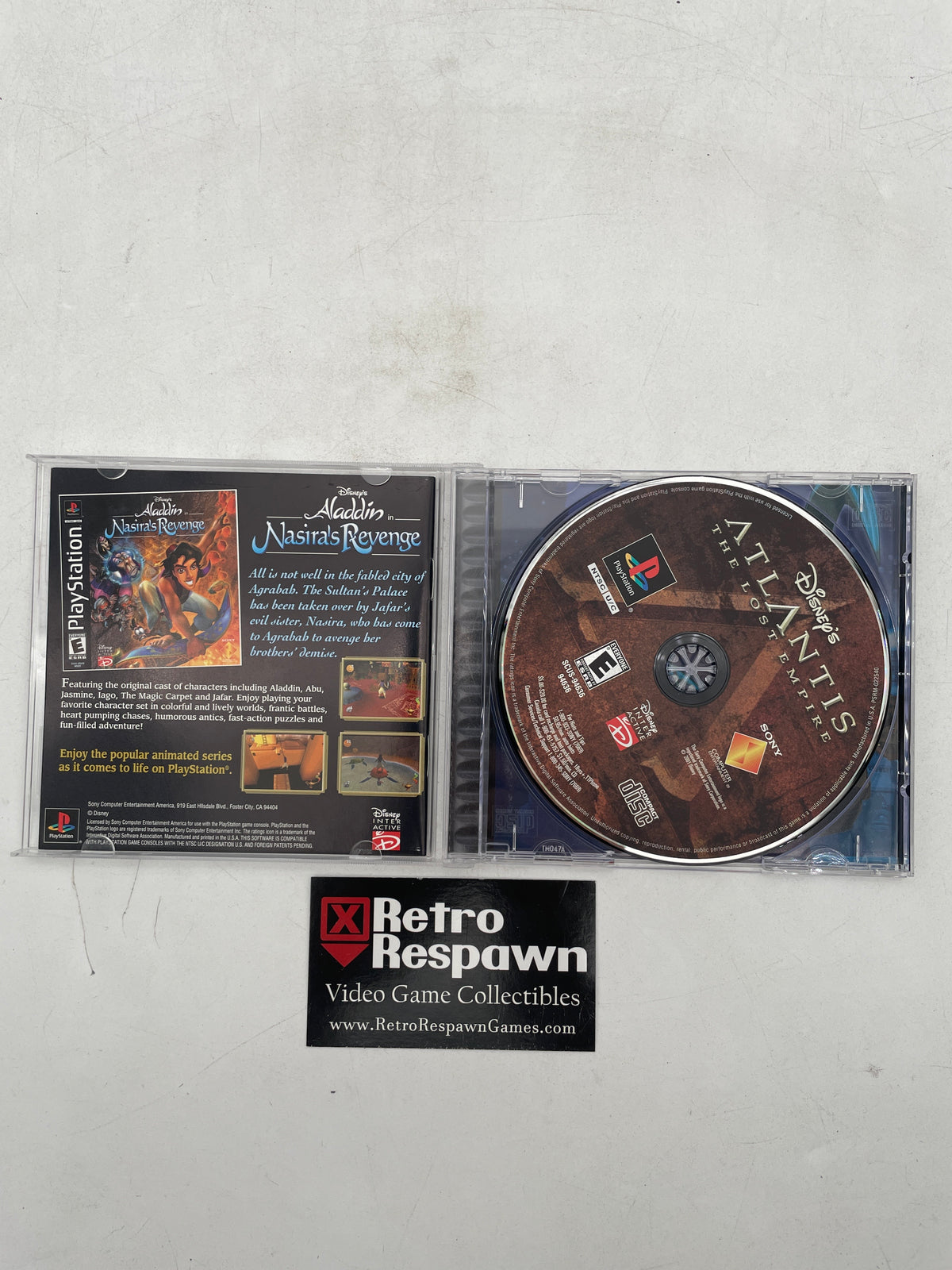 Atlantis The Lost Empire - Playstation (Complete)
