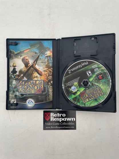 Medal of Honor Rising Sun - Playstation 2 (Complete)