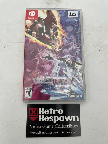 Under Night In-Birth Exe: Late Cl-R - Nintendo Switch (Complete)