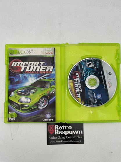 Import Tuner Challenge - Xbox 360 (Complete)