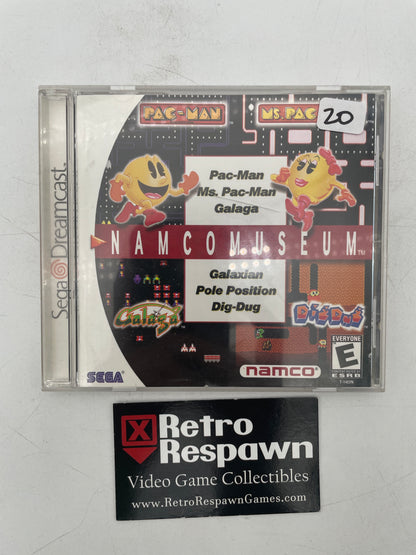 Namco Museum - Sega Dreamcast (Complete)