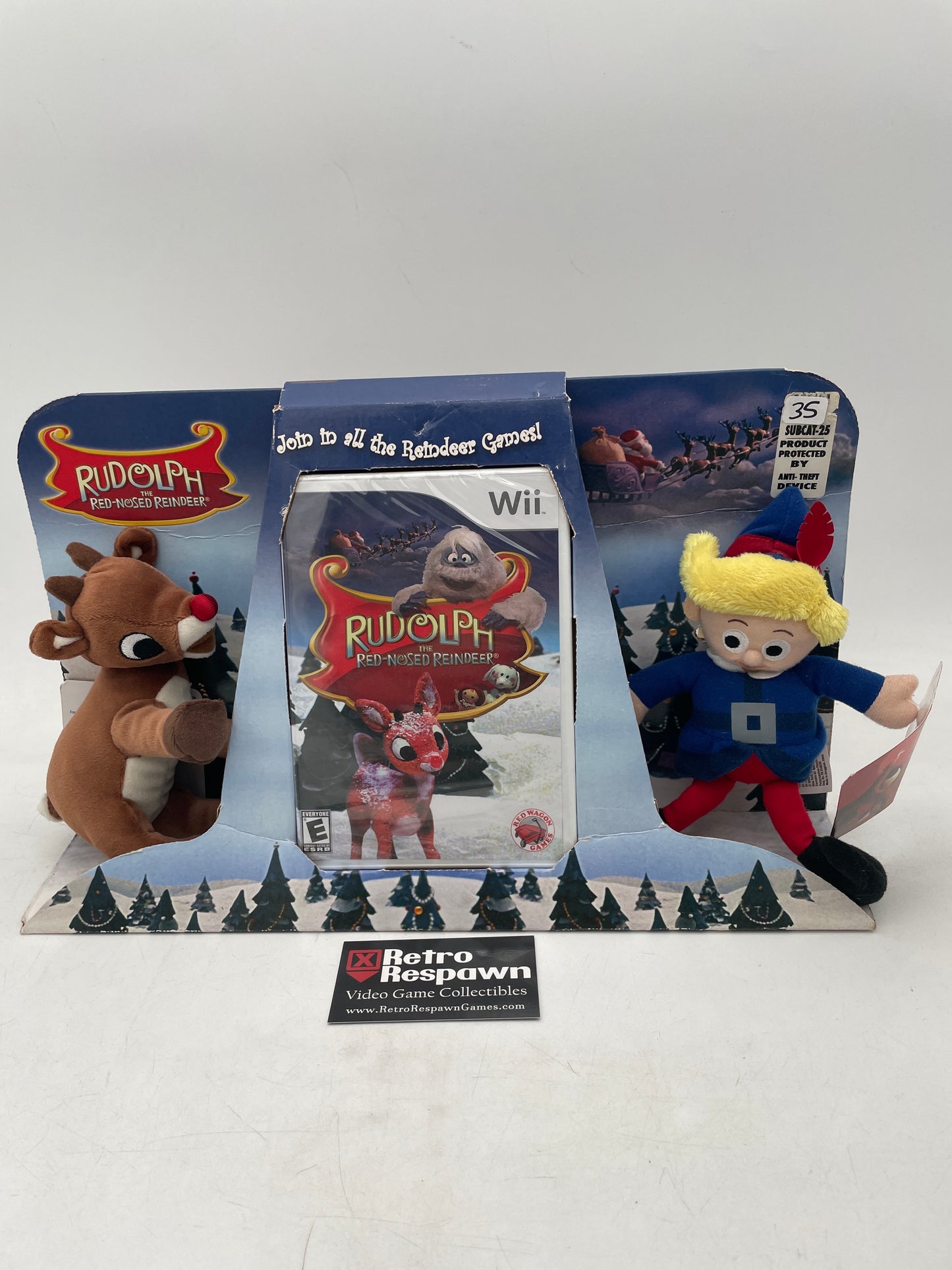 Rudolph the Red-Nosed Reindeer [2 Plush Combo] - Wii (Sealed)