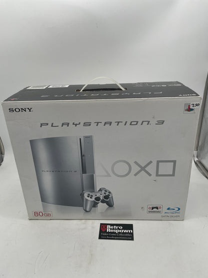 Playstation 3 Satin Silver - JP Playstation 3 (Complete)