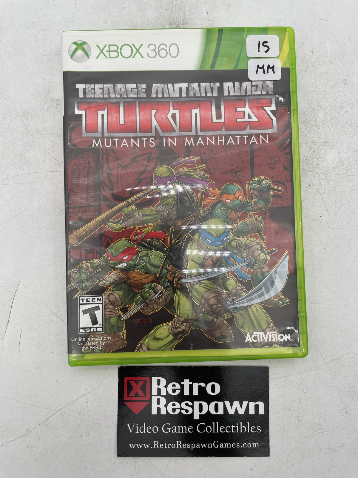 Teenage Mutant Ninja Turtles Mutants in Manhattan - Xbox 360 (Missing Manual)