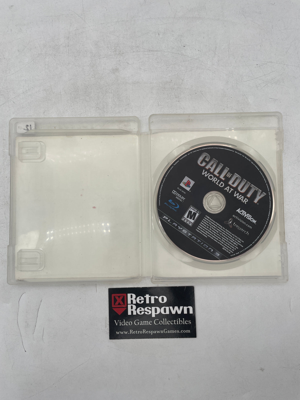 Call of Duty World at War - Playstation 3 (Missing Manual)
