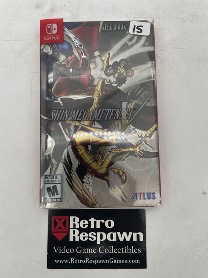 Shin Megami Tensei V [Steelbook Edition] - Nintendo Switch (Complete)